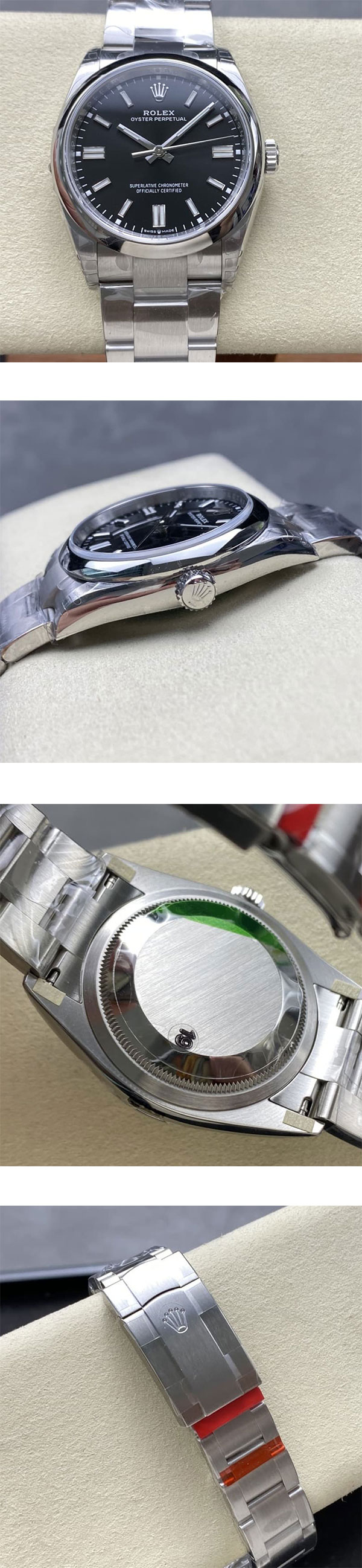 【VS製 ロレックスコピー】126000 オイスターパーペチュアル 36mm 3230搭載 ブラック